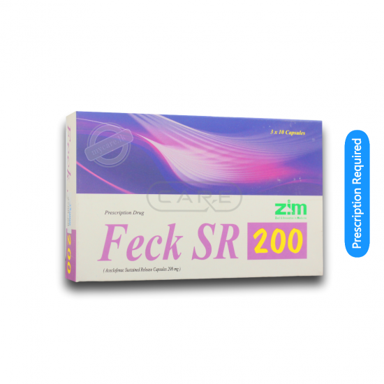 Aceclofenac 200Mg (Feck) Spc - (001481) - www.mycare.lk