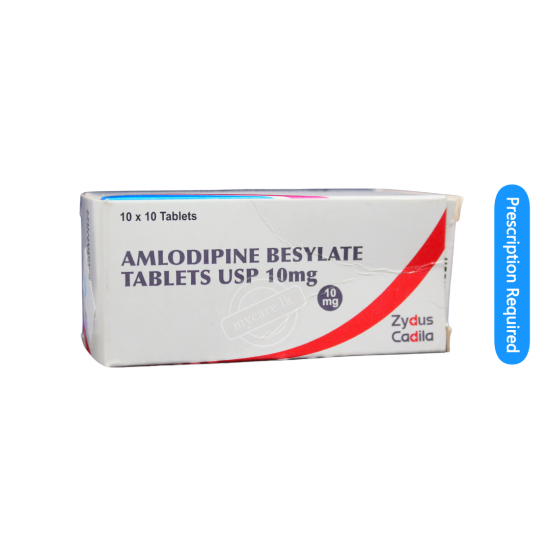 Amlodipine 10Mg (Cadila) Spc - (004160) - www.mycare.lk