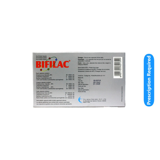 Bifilac Caps - (004211) - www.mycare.lk
