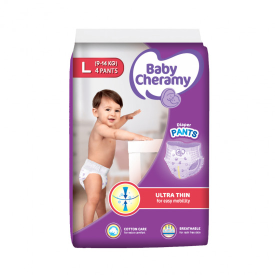 Baby Cheramy Pull Ups Large 4S Pack - (008207) - www.mycare.lk