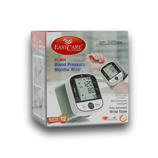 Blood Pressure Monitor Wrist (Easy Care) - (008373) - www.mycare.lk