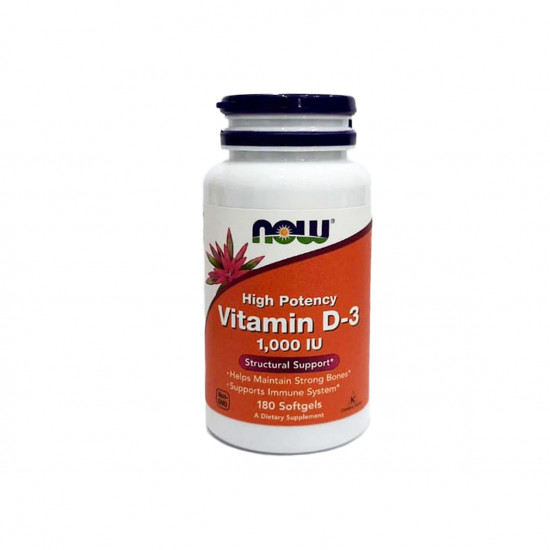 Now Vitamin D3 1000Iu - (008674) - www.mycare.lk