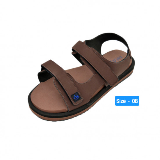 Beta Gents Sandal (Size 8 - Brown) Bj0002 - (009297) - www.mycare.lk