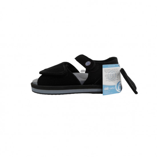 Beta Unisex Sandal (Size 6 - Black) Bj0003 - (009921) - www.mycare.lk