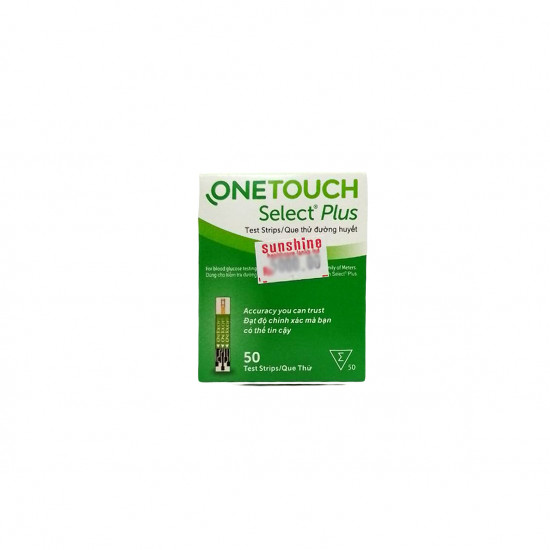 One Touch Select Plus Strips - (010097) - www.mycare.lk